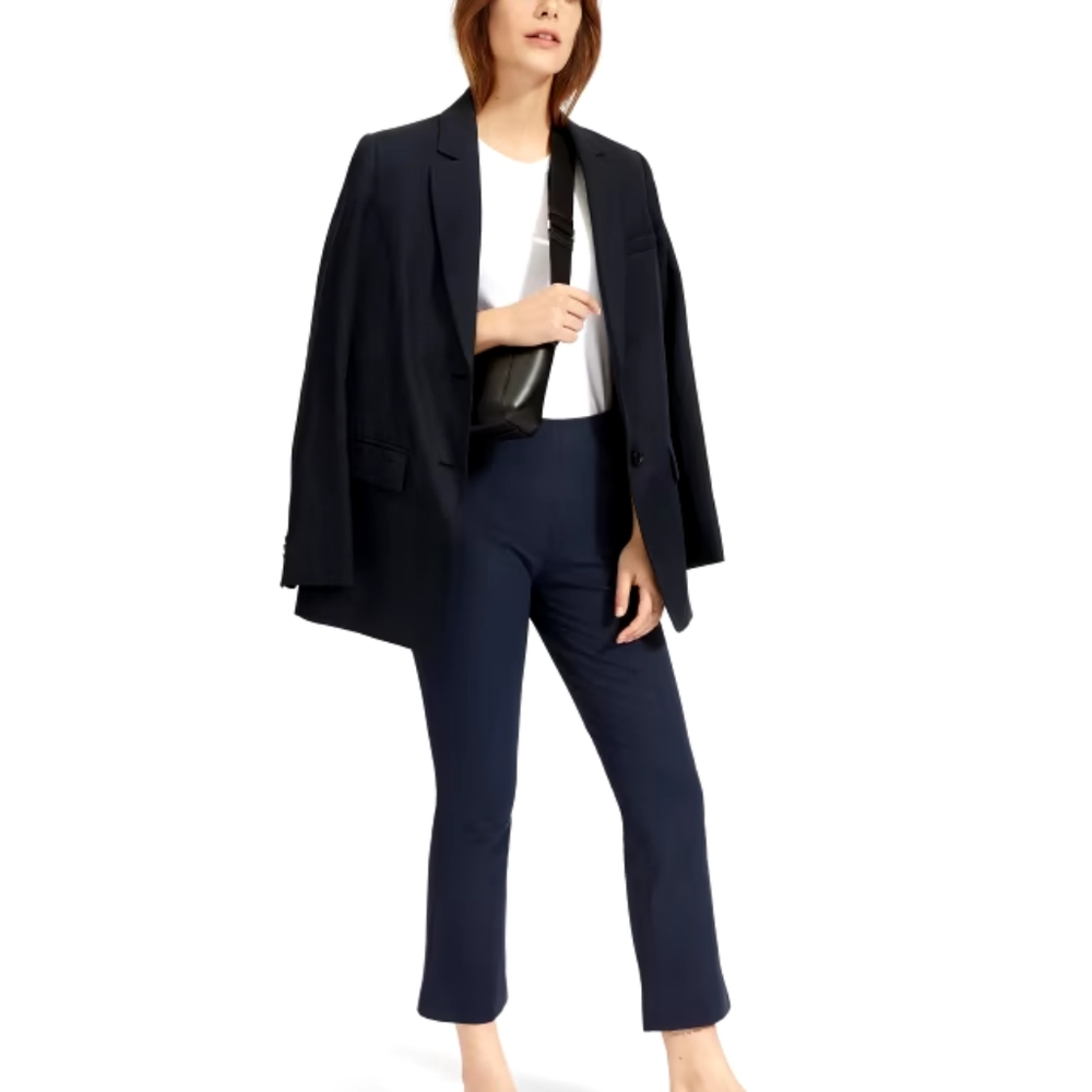 NWT Everlane Kick Crop Work Pant Black Size 12